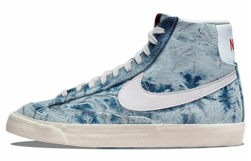 Кроссовки Nike Blazer '77 Multi-Color And White (Женская размерная сетка)