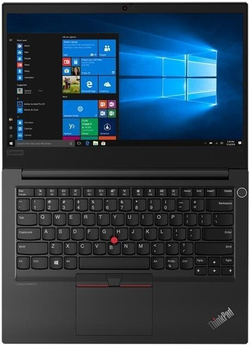 Ноутбук Lenovo ThinkPad E14-IML Intel Core i7 10510U, 1.8 GHz, 16384 Mb, 14; Full HD 1920x1080, 1000 Gb + 256 Gb SSD, DVD нет, Intel UHD Graphics, WiFi, Bluetooth, FPR, Windows 10 Professional, черный, 1.75 кг, 20RA001GRT