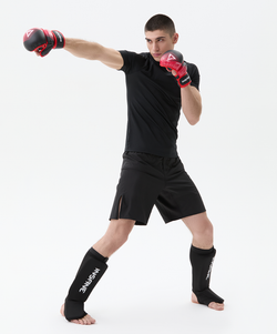 Перчатки MMA HYBRID, красный