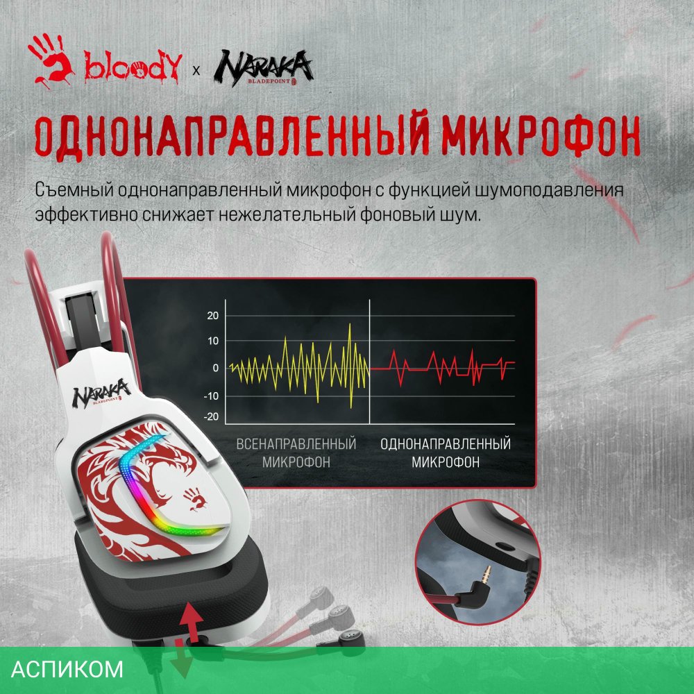 Наушники A4Tech Bloody G575 Naraka