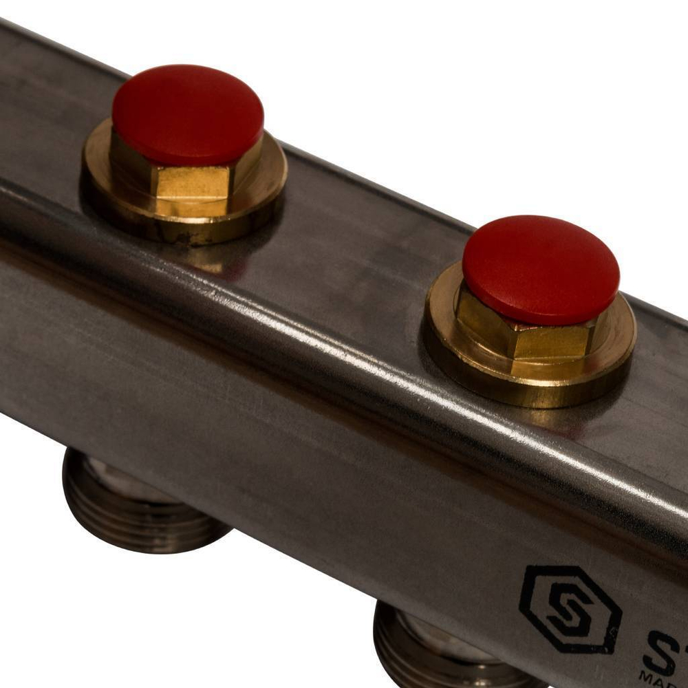 STOUT Коллектор из нержавеющей стали в сборе без расходомеров  4 вых.