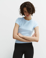 Футболка Form Tee T-Shirt in Baby Blue