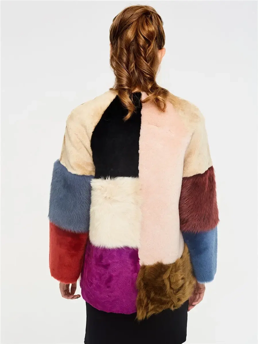 Женская шуба / натуральная / двусторонняя / Турция