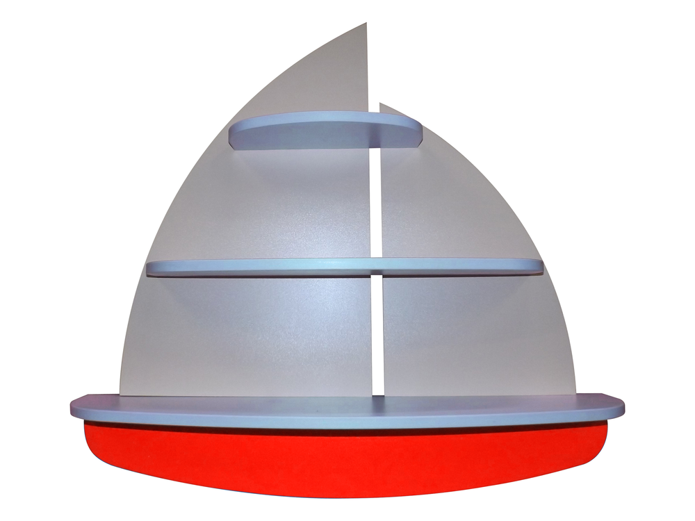 Декоративный элемент - полка Парусник