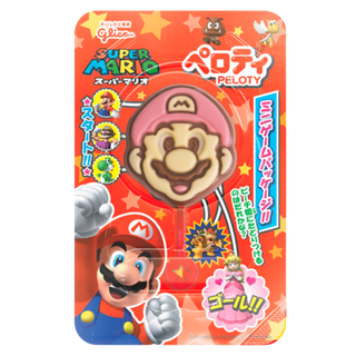 Шоколадный леденец Glico Peloty Super Mario