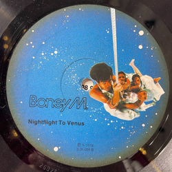 Винтажная виниловая пластинка LP Boney M. Nightflight To Venus (Germany 1978) Rivers Of Babylon