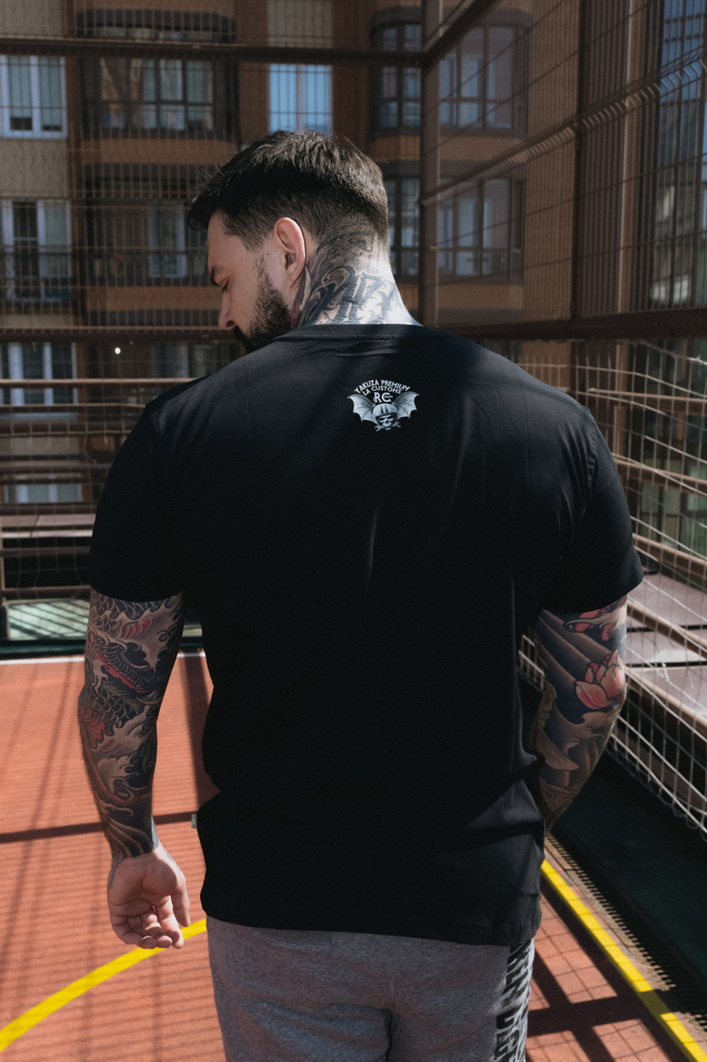 Футболка черная Yakuza Premium 3612-1