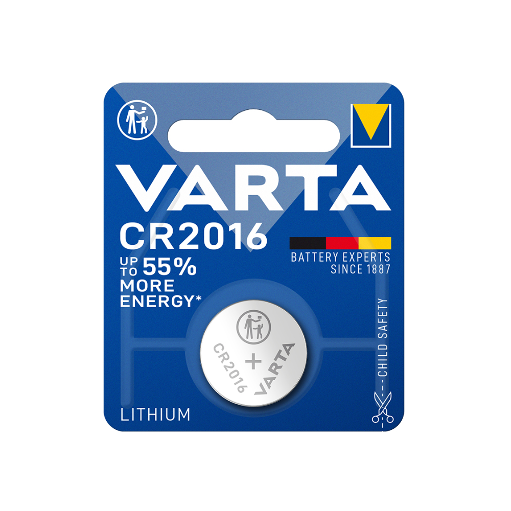 Батарейки VARTA Lithium CR-2016 1 шт