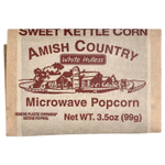 Amish Country Popcorn, попкорн для микроволновой печи, сладко-солёный вкус, 3 пакетика по 99 г (3,5 унции)