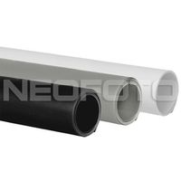 Комплект пластиковых фонов Vibrantone VBRTP1191 KIT-3-LG 1х1,4м Белый, Черный, Светло-серый