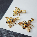 Подвеска, пчела, позолота, размер 20×22мм, фурнитура люкс, штучно