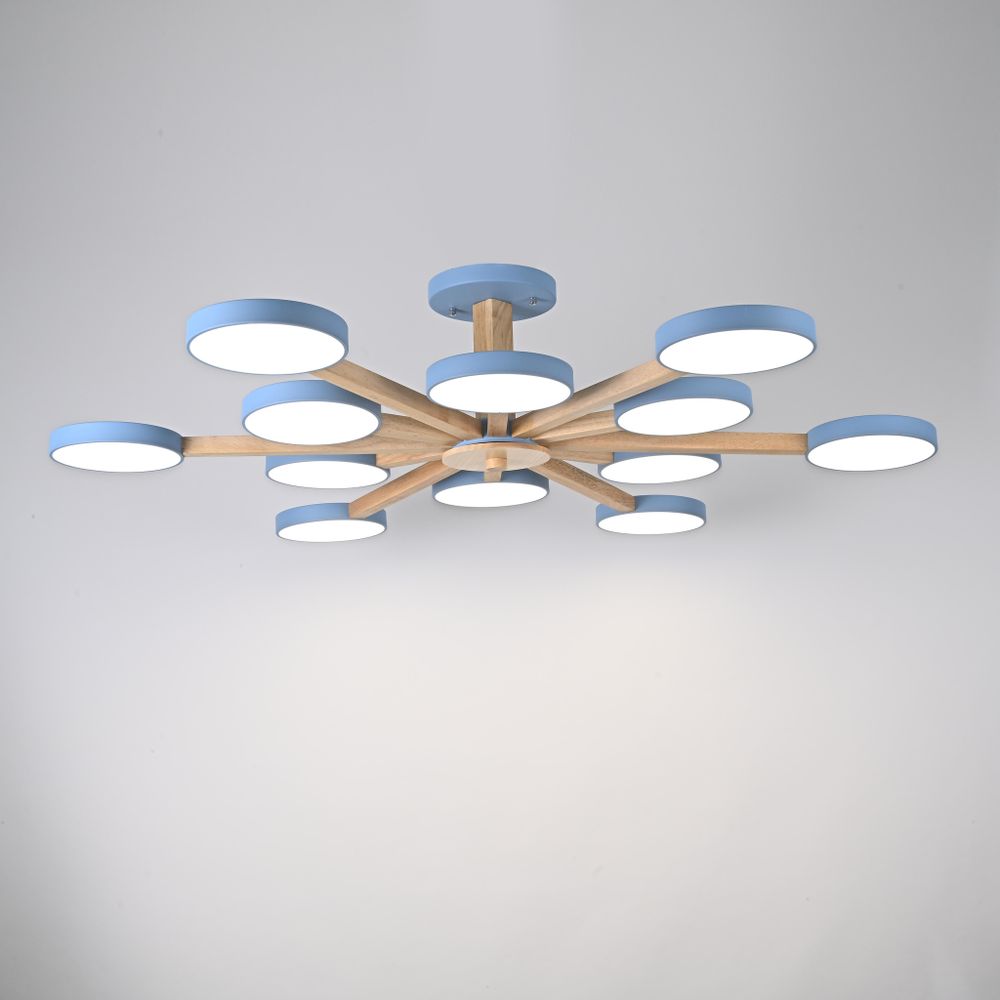 Потолочная Люстра Turna L12 Blue By Imperiumloft