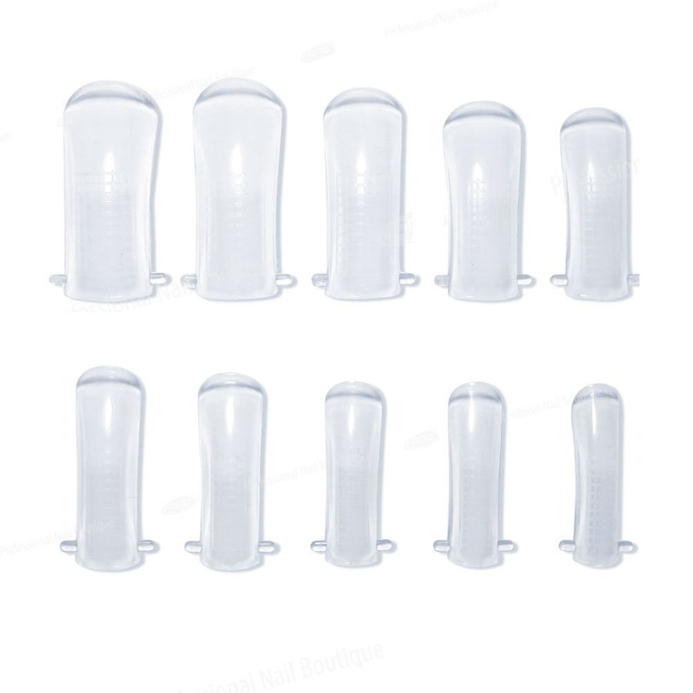 Верхние формы для наращивания ногтей, 100шт