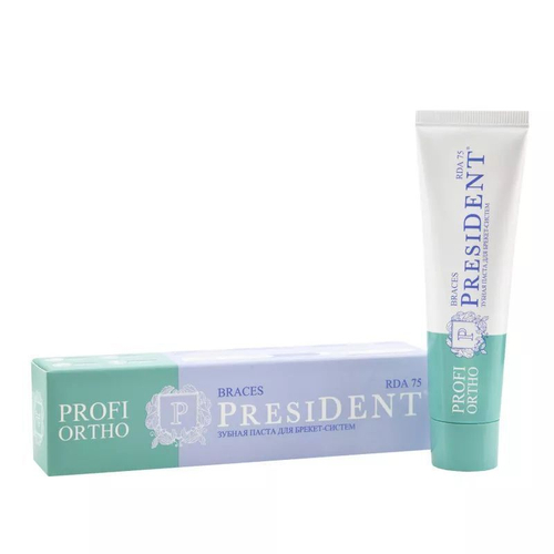 Зубная паста President PROFI Ortho (Braces) 50 мл