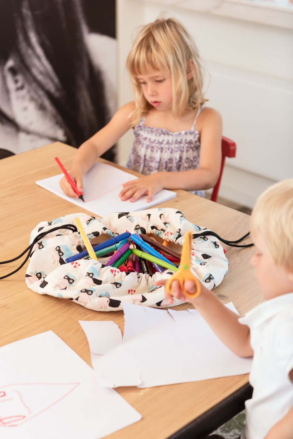 2 в 1: мини-мешок для хранения игрушек и игровой коврик Play&Go Супергёрл