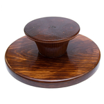 Деревянная тортница, подставка для копкейков и тортов из сибирского кедра 260мм. TR4