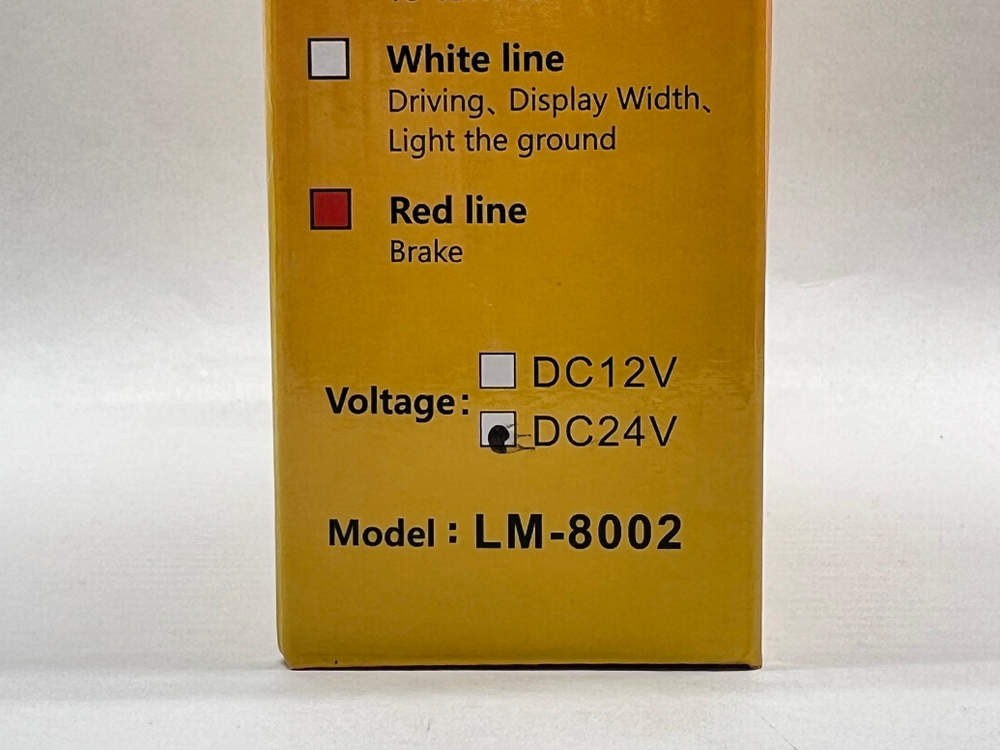 24V / Боковые Светодиодные габаритные фонари, 24 вольта, оранжевый, КристалБим, №8002 (за 1 шт.) -