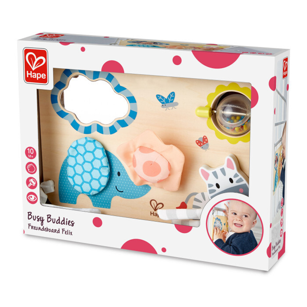 E8517_HP Серия Пастель - Развивающая игрушка для новорожденных "Друзья"