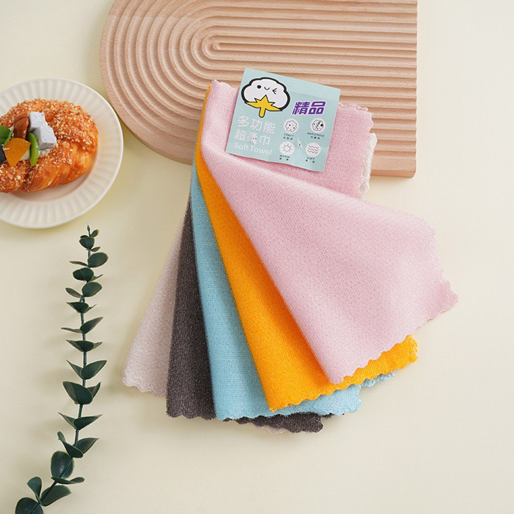 Многофункциональная тряпка с имитацией стальной проволоки (4 шт.)