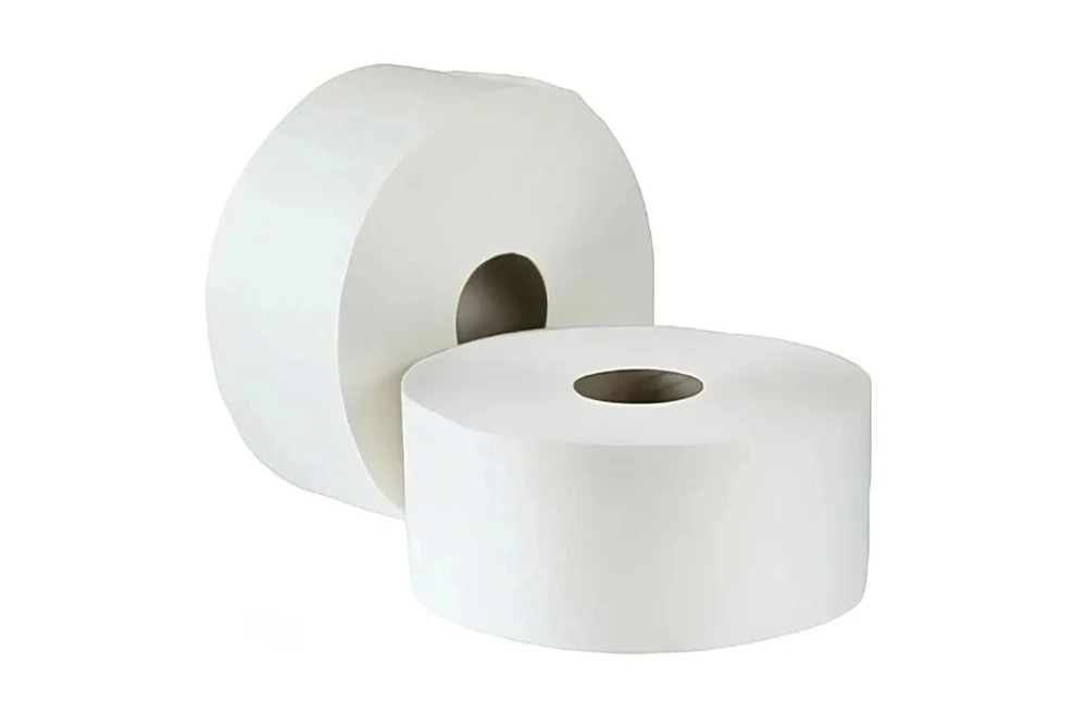 Туалетная бумага PROtissue 1 слой, 12 рулонов, 200 м, белая, втулка 6 см.