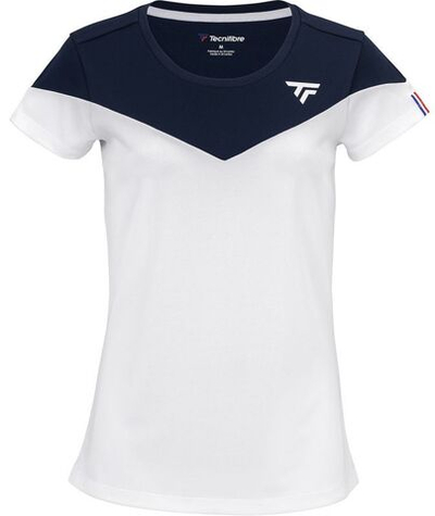 Женская теннисная футболка Tecnifibre Perf Tee W - white