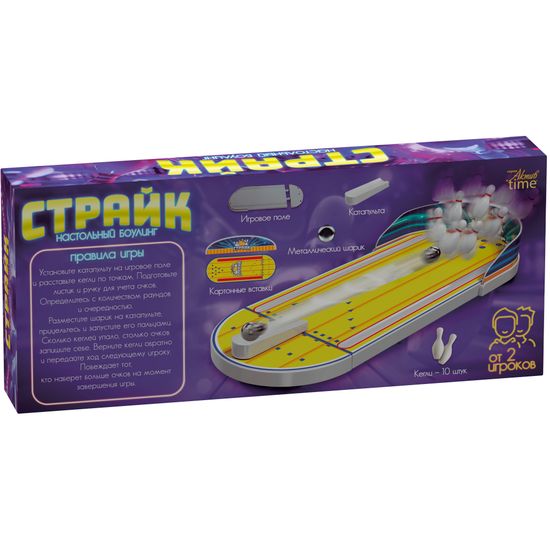 Игра, настольный боулинг "Страйк"