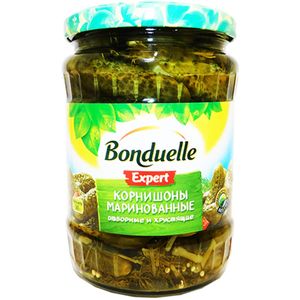 КОРНИШОНЫ BONDUELLE МАРИН CТЕКЛО 580МЛ