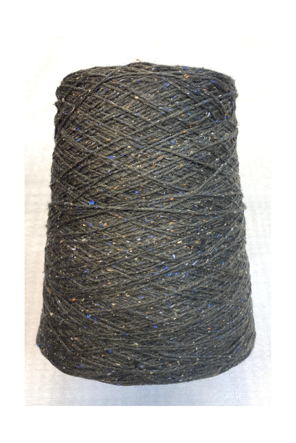 Пряжа на бобине (Италия) Твид 90% хлопок 10% шелк 100г-320м 520г