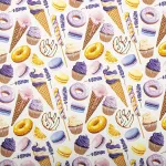 Бумага упаковочная "Sweet Life" 70x100 см, 10 дизайнов ассорти, ЗОЛОТАЯ СКАЗКА, 591920, 1шт