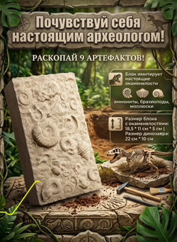 Раскопки динозавра Трицератопса
