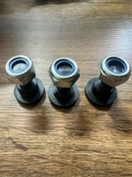 Болт ножа с гайкой головка 32мм,L 28мм, М14*1.5 класс прочности 10.9 ГОСТ1759.4-87