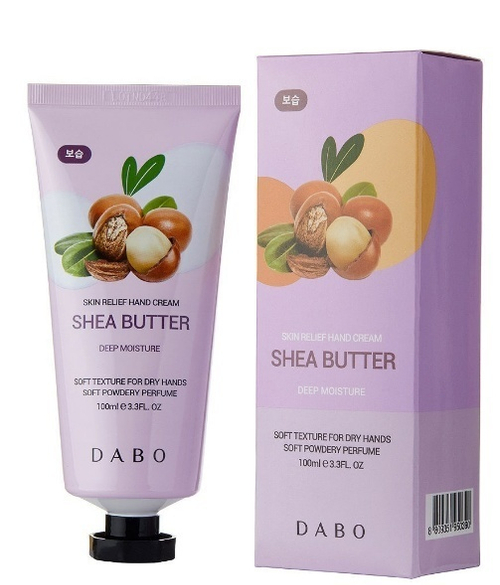"DABO" Смягчающий крем для рук с маслом Ши, 100 мл