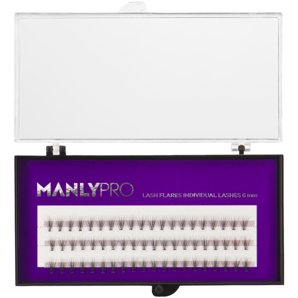Набор ресниц в пучках ManlyPro - PП02