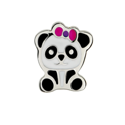 Детские серьги-гвоздикик Baby Panda Biojoux