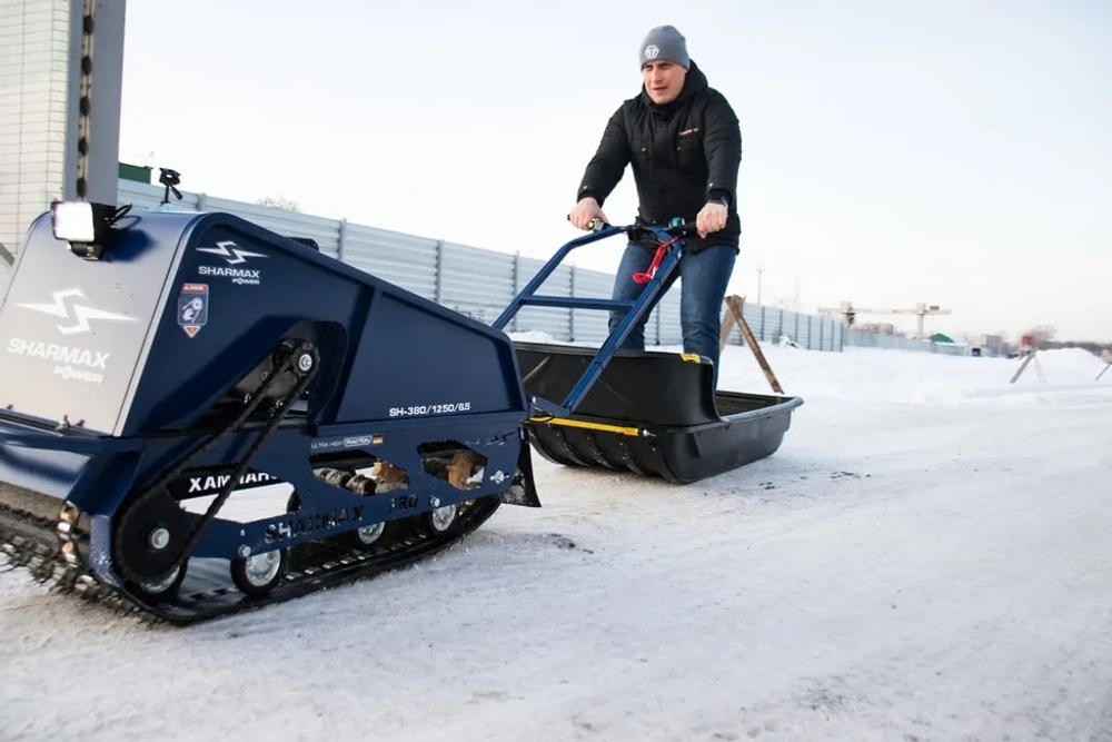 Мотобуксировщик SHARMAX S380 1250 HP6.5 Ultra (2024)