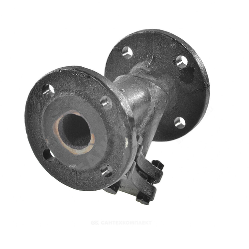 Фильтр сетчатый Y-образный чугун Ду 80 Ру16 фл ФС Мегастрой