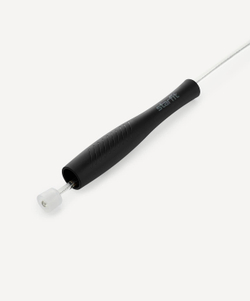 Скакалка RP-501 ПВХ, с пластиковыми ручками, 3 м, черный
