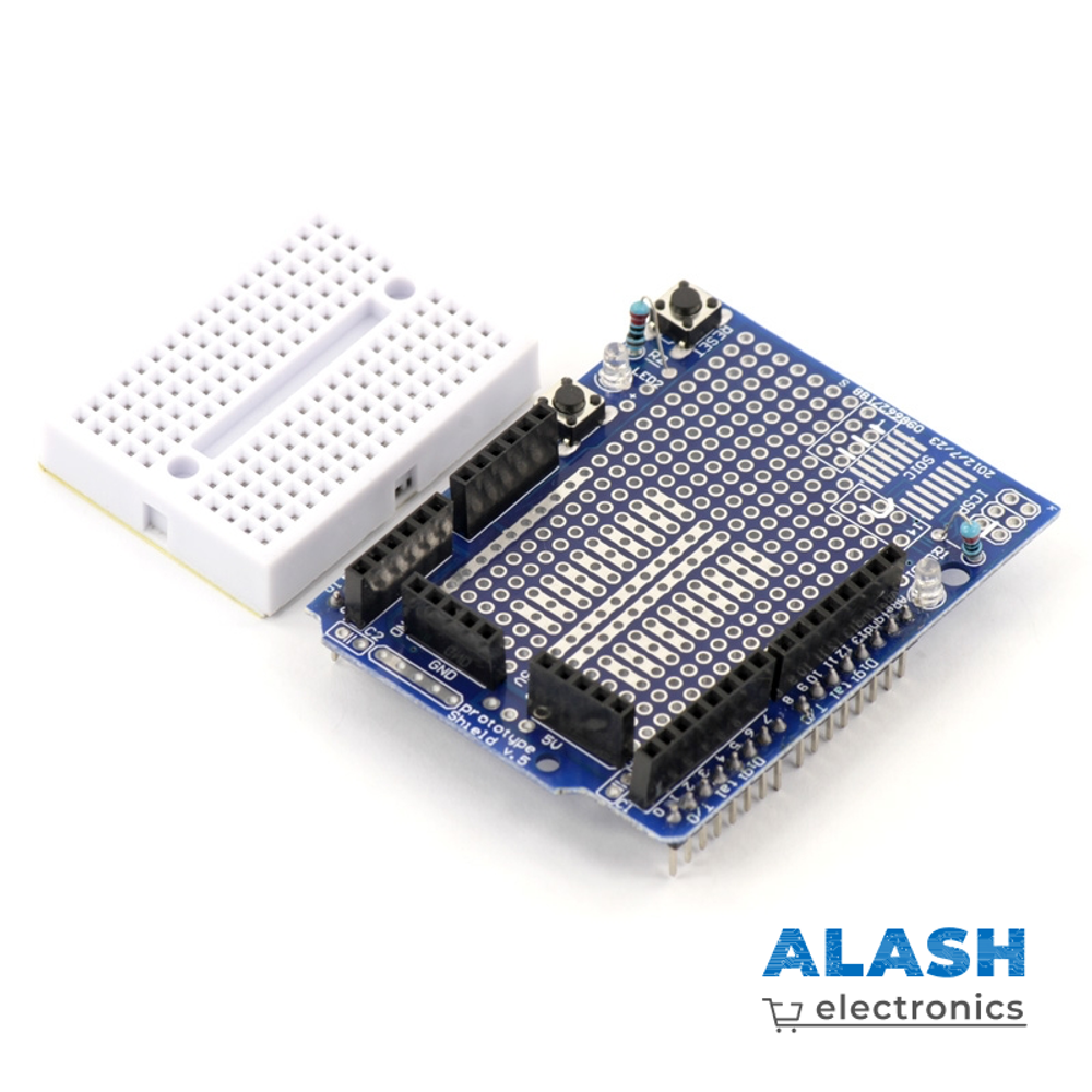 Arduino Uno Prototype Shield с макетной платой