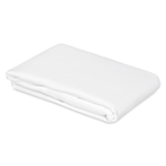 Простыня на резинке из плотного сатина белого цвета из коллекции essential, 160х200х30 см