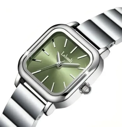 Часы наручные кварцевые DOM на металлическом браслете, белый/серебристый W10140-01