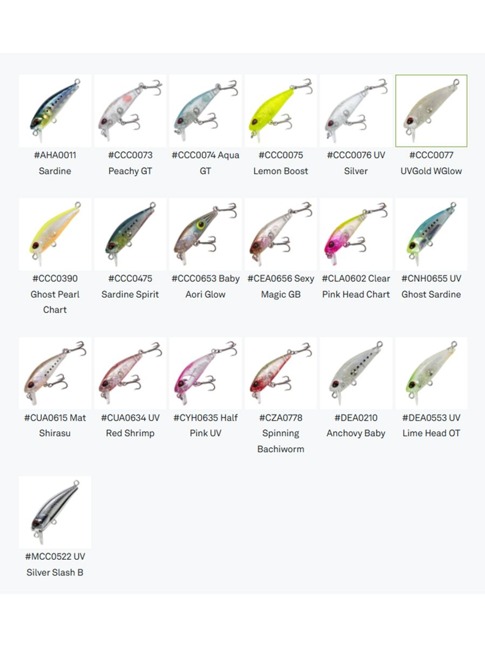 Воблер DUO Tetra Works Toto Fat 35 S, CZA0778 Spinning Bachiworm