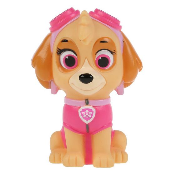 Игрушка пластизоль для ванны Щенячий Патруль Скай 1шт, сетка КАПИТОШКА