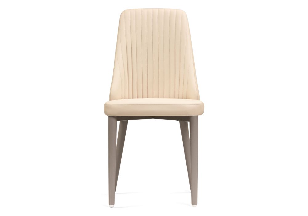 Стул на металлокаркасе Фена R латте / капучино