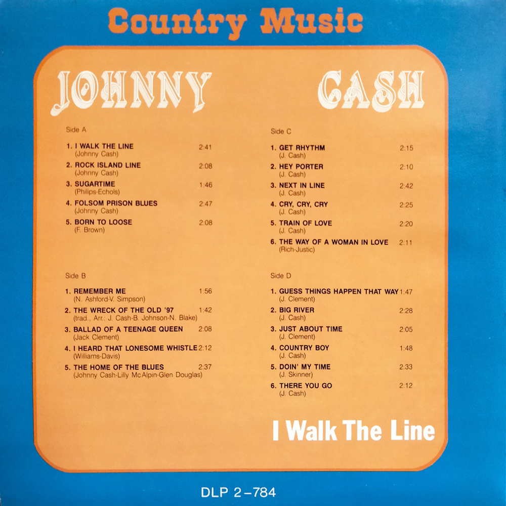 Johnny Cash / I Walk The Line (2LP)