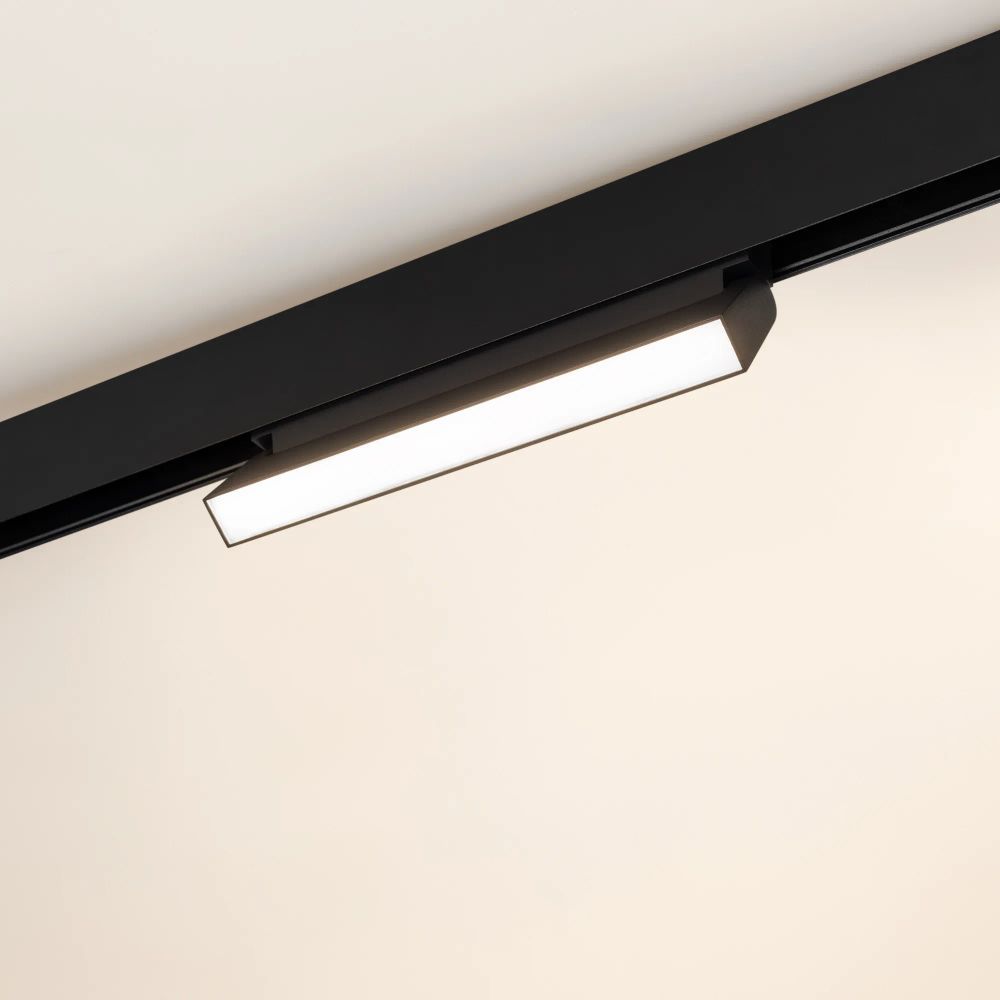 Светильник MAG-ORIENT-FLAT-FOLD-S230-12W Warm3000 (BK, 80 deg, 48V) (Arlight, IP20 Металл, 5 лет) 034664