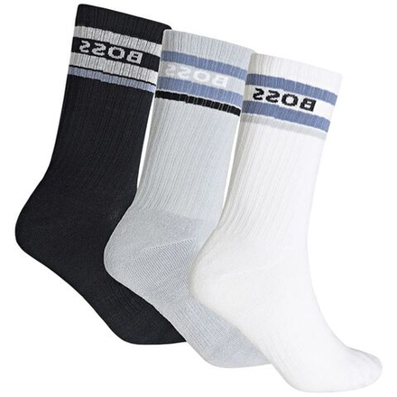 Теннисные носки BOSS QS Rib Stripe 3P - open miscellaneous