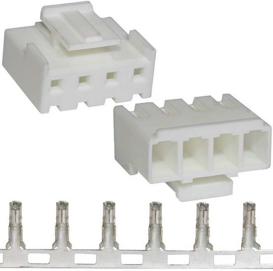 Разъём PHU2-04 3,96мм / VHR-4N / NS39-G4 / VH-04F / I-DS1073-SCW004 / KLS1-3.96A-04-H / 1-1123722-4