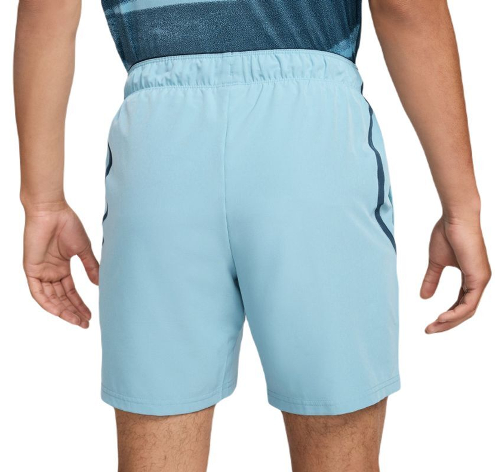 Мужские теннисные шорты Nike Court Dri-Fit Advantage 7" Tennis Short - Бирюзовый
