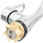 Смеситель для раковины, G.lauf, корот изл, с картриджем, хром, ZOP1-A045