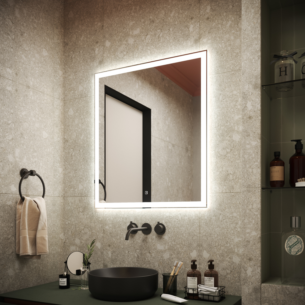 Зеркало c подсветкой Sancos City 700х800